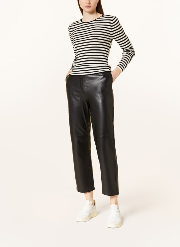 Marc O'Polo Pullover SCHWARZ / WEISS