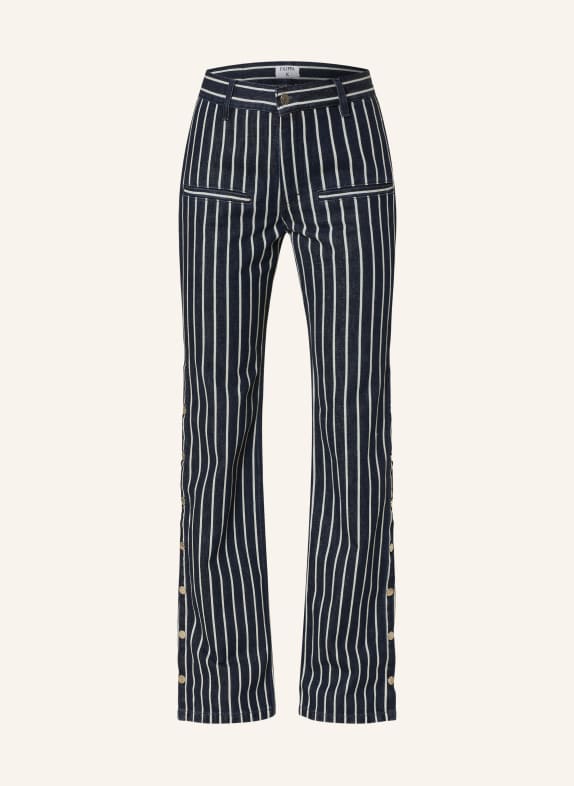 Filippa K Bootcut Jeans 0054 Denim Blue/White Stripe
