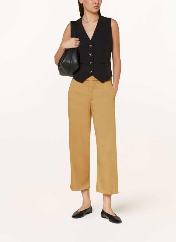 MRS & HUGS satijnen broek BEIGE