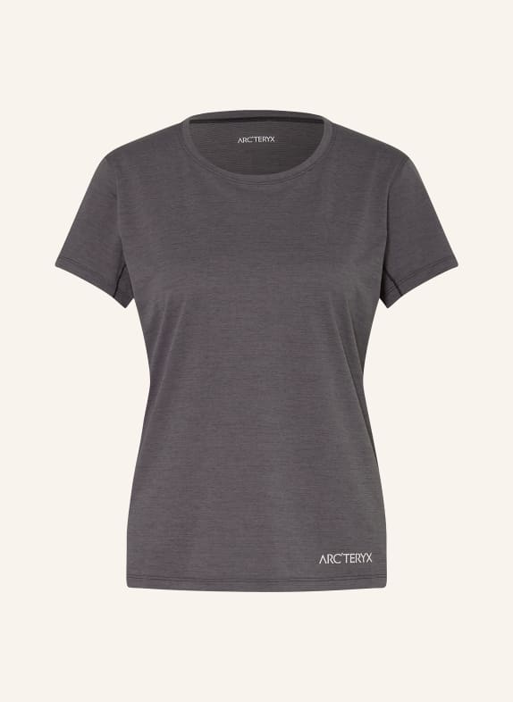 ARC'TERYX T-Shirt TAEMA ARC‘BIRD DUNKELGRAU/ HELLGRAU