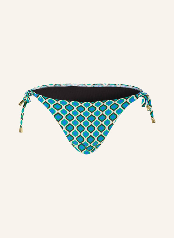 Hot Stuff Triangle bikini bottoms GREEN/ BLUE/ WHITE
