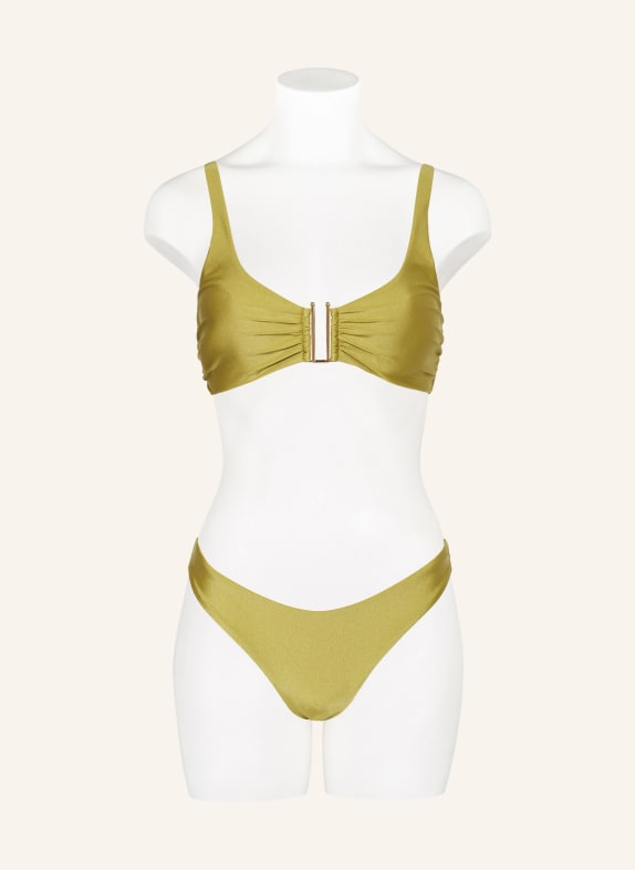 Hot Stuff Brazilian bikini bottoms LIGHT GREEN