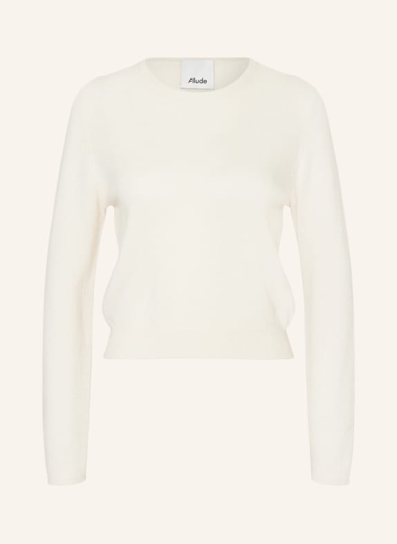 ALLUDE Cashmere-Pullover WEISS