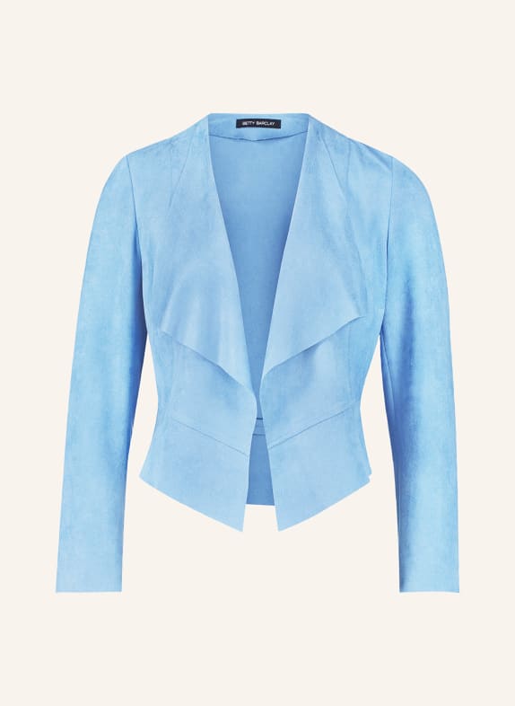 Betty Barclay Jacket in leather look BLUE