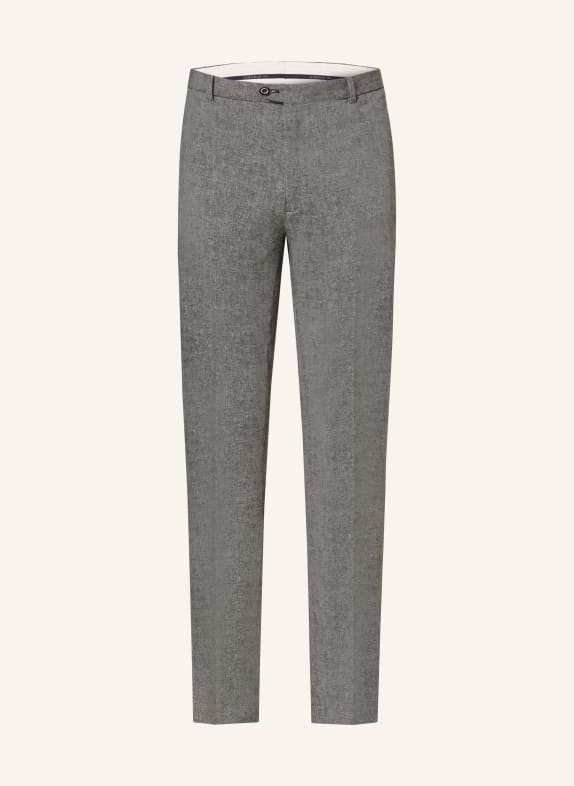 CIRCOLO 1901 Oblekové kalhoty Slim Fit NERO NERO