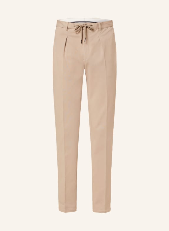 CIRCOLO 1901 Chinos in jogger style slim fit LIGHT BROWN