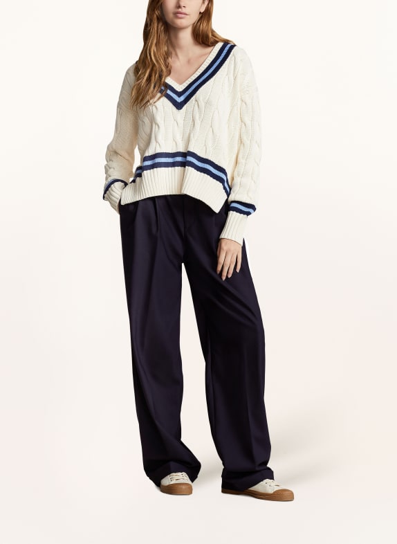 POLO RALPH LAUREN trui CRÈME / DONKERBLAUW