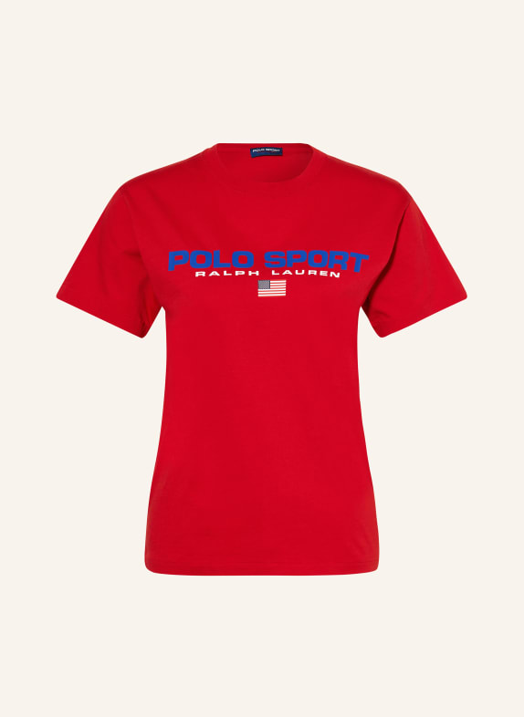 POLO SPORT T-shirt CZERWONY