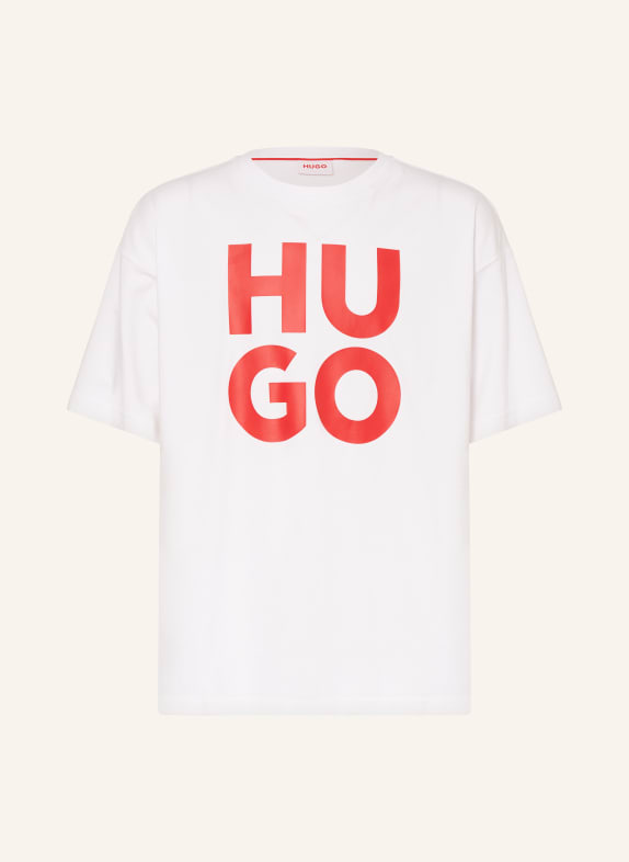 HUGO Oversized-Shirt WEISS