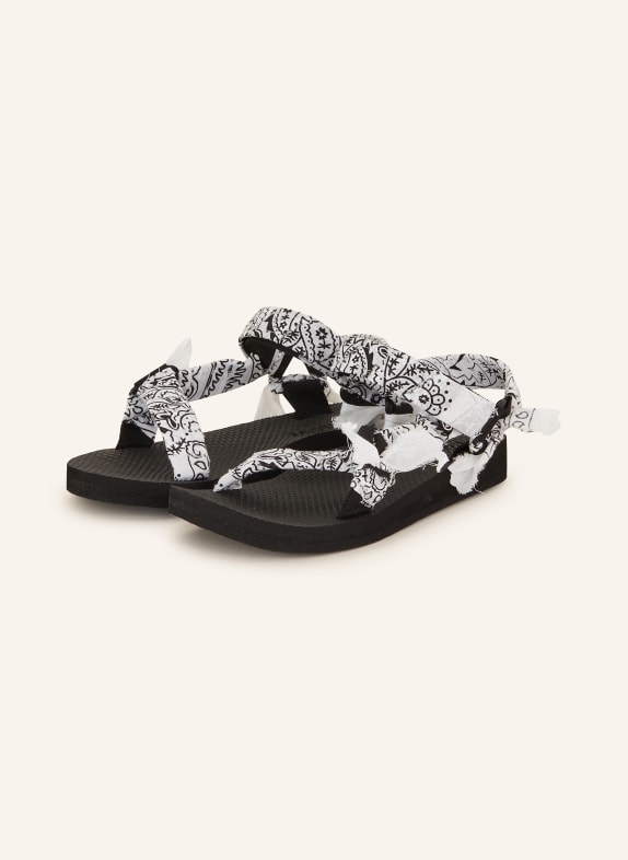 ARIZONA LOVE Sandals TREKKY WHITE/ BLACK