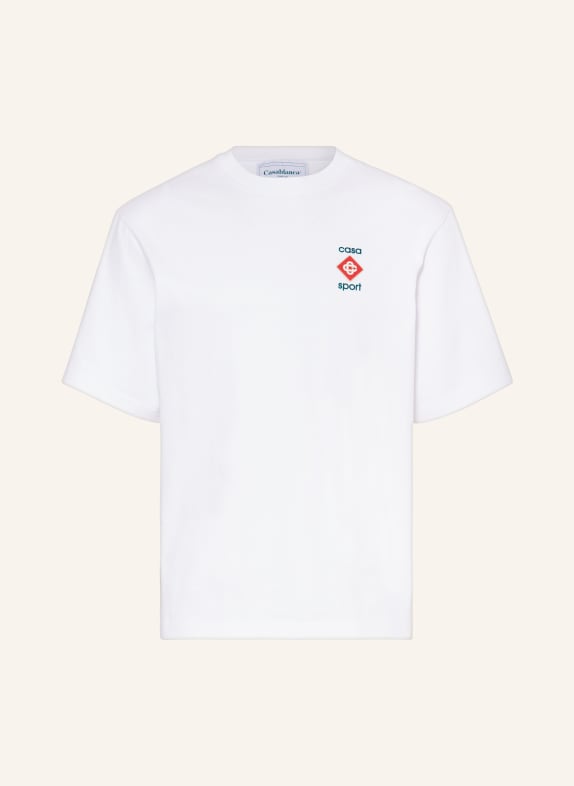 Casablanca T-Shirt WEISS/ GRÜN