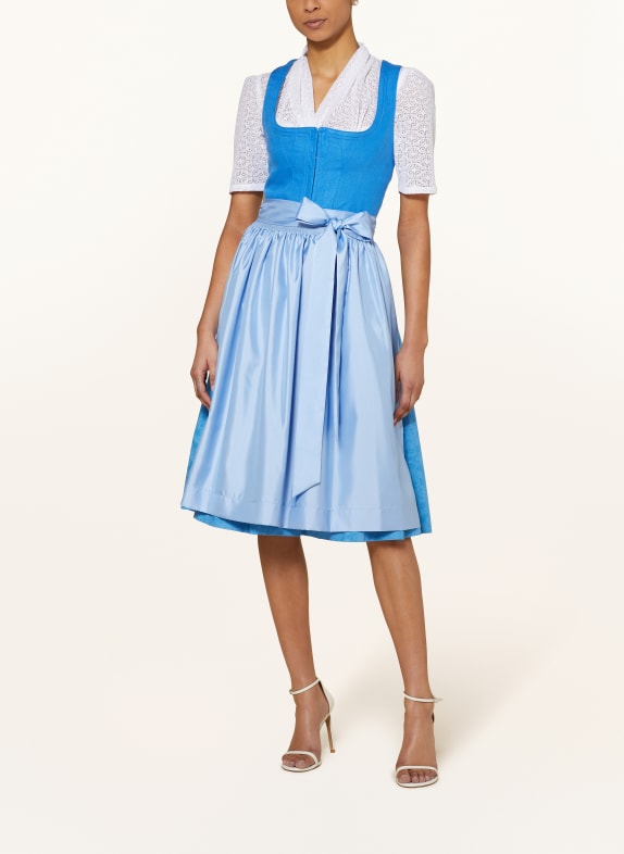 BERWIN & WOLFF Dirndlblouse van kant WIT