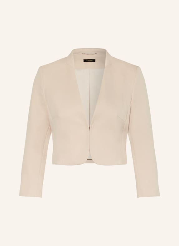 MORE & MORE Cropped blazer with 3/4 sleeves NUDE