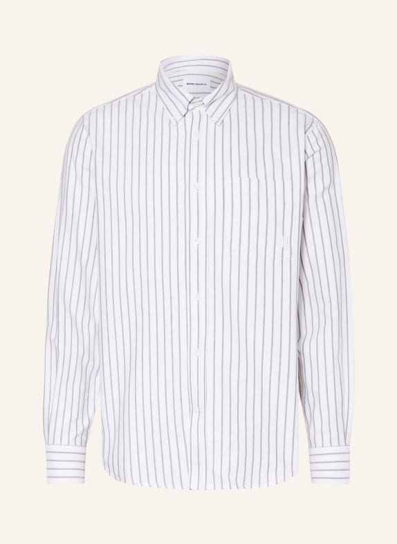 NORSE PROJECTS Shirt comfort fit WHITE/ GREEN