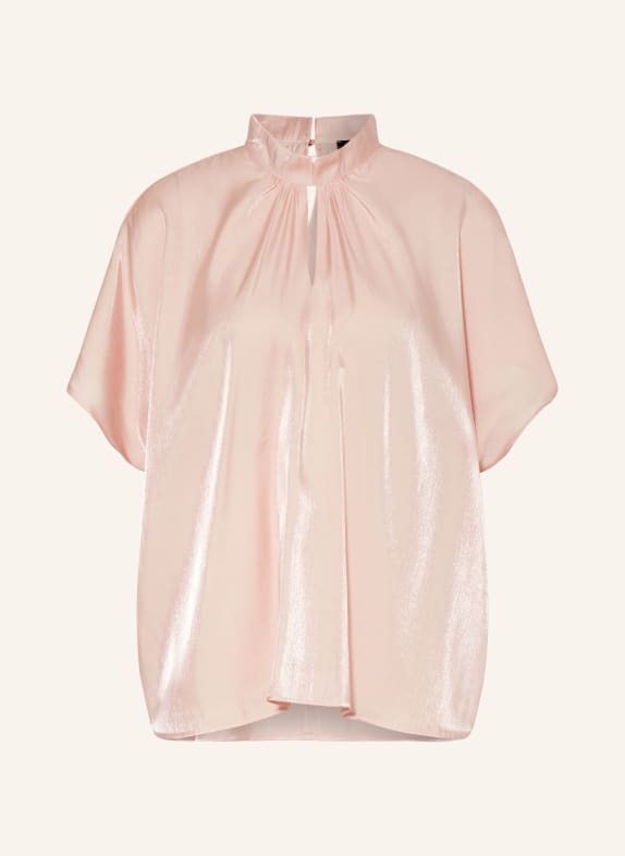 MORE & MORE Shirt blouse in satin 0814 powder rose