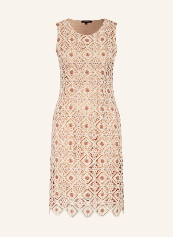 MORE & MORE Lace dress NUDE/ LIGHT BROWN