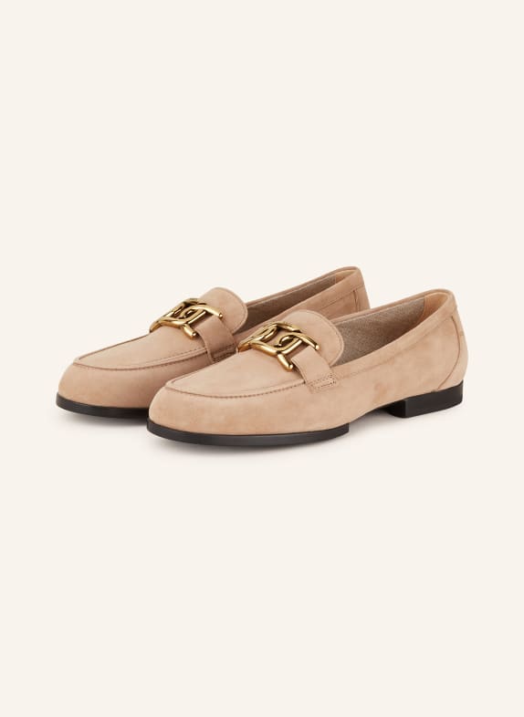 TOD'S Loafersy C806 CAPPUCCINO