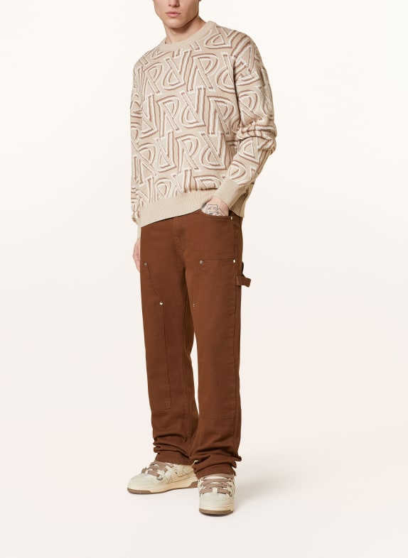 EIGHTYFIVE Cargojeans Straight Fit BROWN