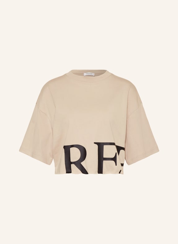 REPLAY Cropped-Shirt BEIGE