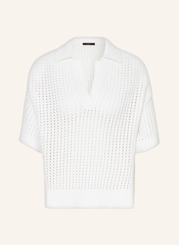 windsor. Knitted polo shirt WHITE