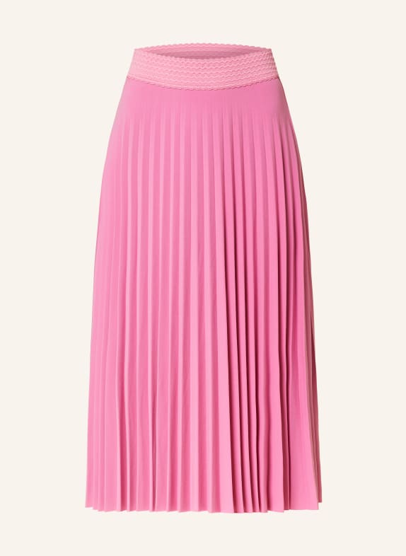 rich&royal Pleated skirt PINK