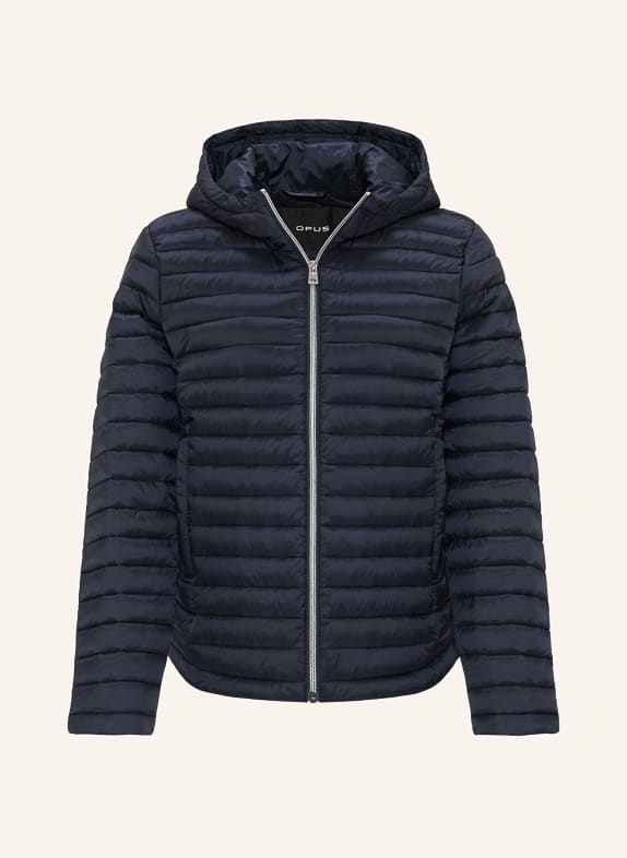 OPUS Quilted jacket HOWANA 60020 coal blue