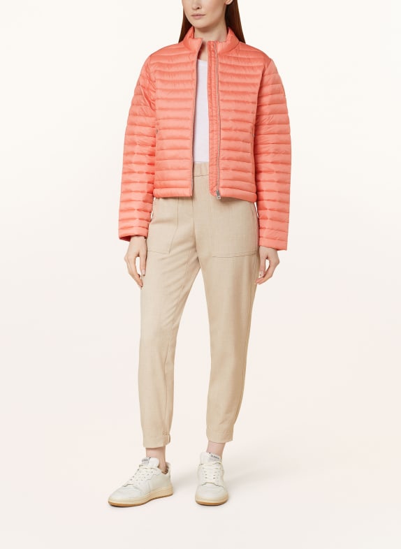 OPUS Quilted jacket HANEA SALMON