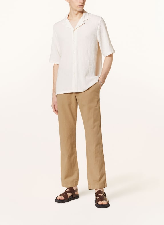 POLO RALPH LAUREN Chinos straight fit with linen CAMEL