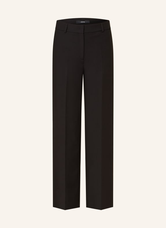 someday Wide leg trousers CATSBY BLACK