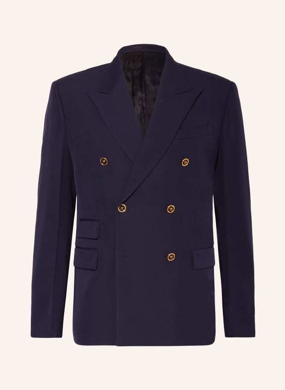 VERSACE Tailored jacket regular fit DARK BLUE