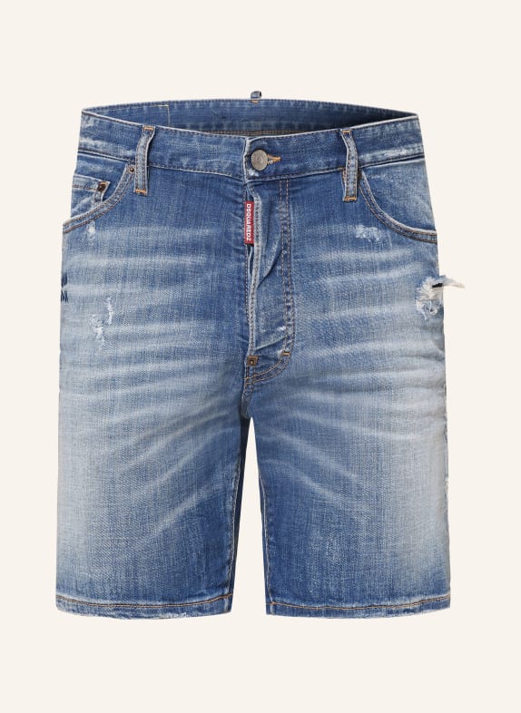 DSQUARED2 Jeansshorts Slim Fit 470 BLUE NAVY