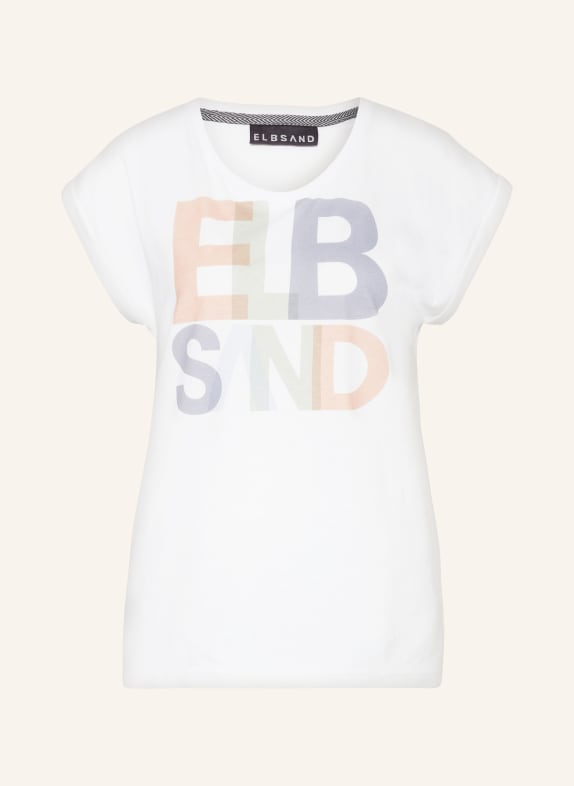 ELBSAND T-shirt ELDIS BIAŁY