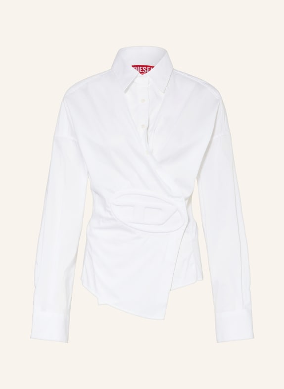 DIESEL Shirt blouse C-SIZ-N2 WHITE