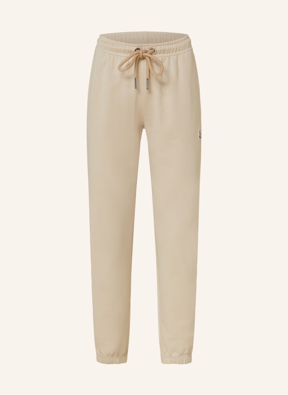 MONCLER Pants in jogger style LIGHT BROWN