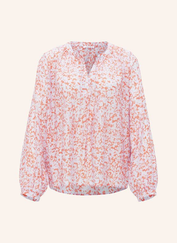 OPUS Shirt blouse FAISY LIGHT PURPLE/ ORANGE