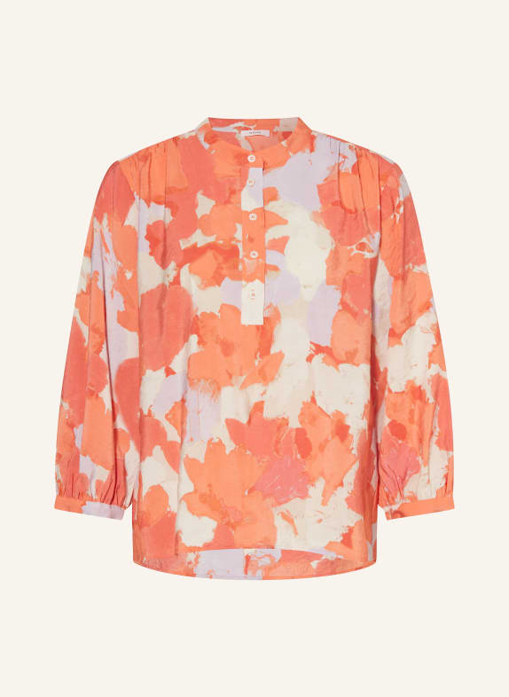 OPUS Shirt blouse FALINDO with 3/4 sleeves ORANGE/ PURPLE/ CREAM