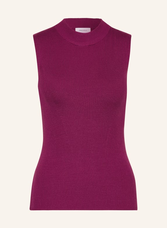 darling harbour Knit top FUCHSIA
