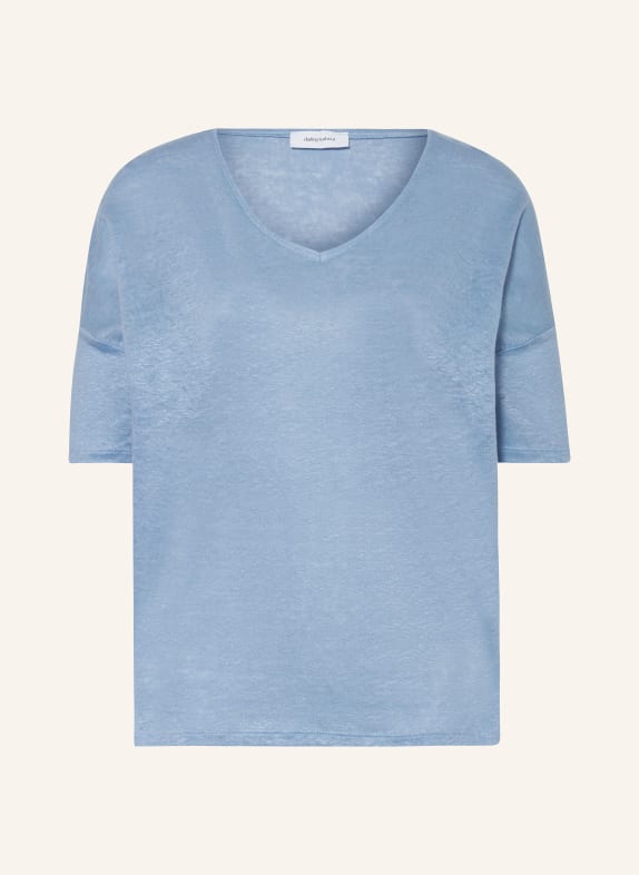 darling harbour T-shirt made of linen BLUE