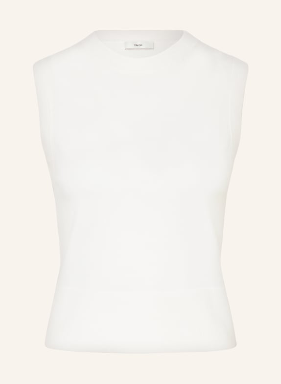 VINCE Sweater vest WHITE