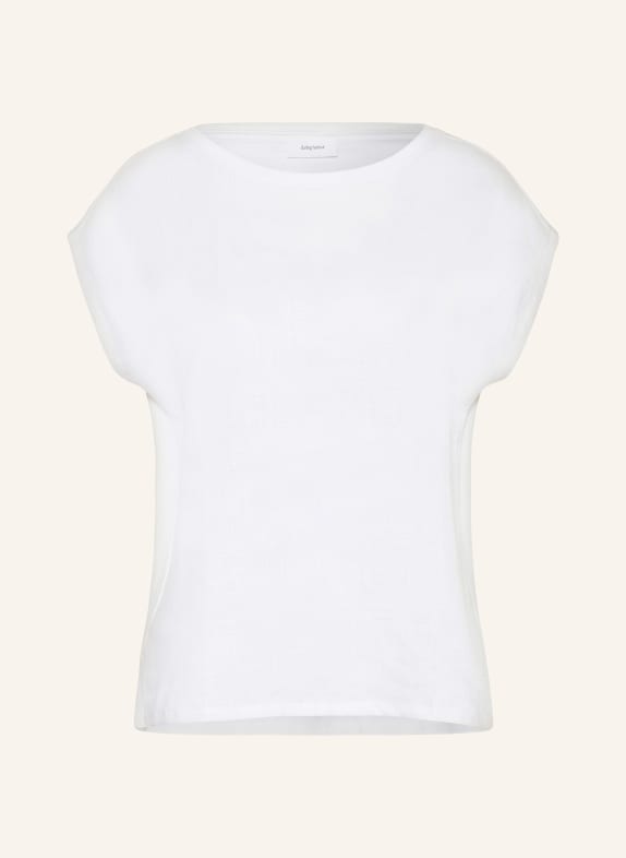 darling harbour T-shirt in mixed materials WHITE
