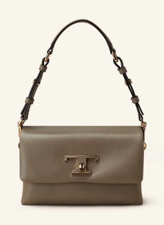TOD'S Schultertasche T TIMELESS MINI TAUPE