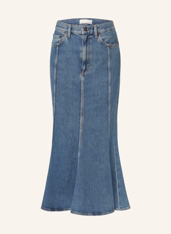 COS Spódnica jeansowa 001 BLUE