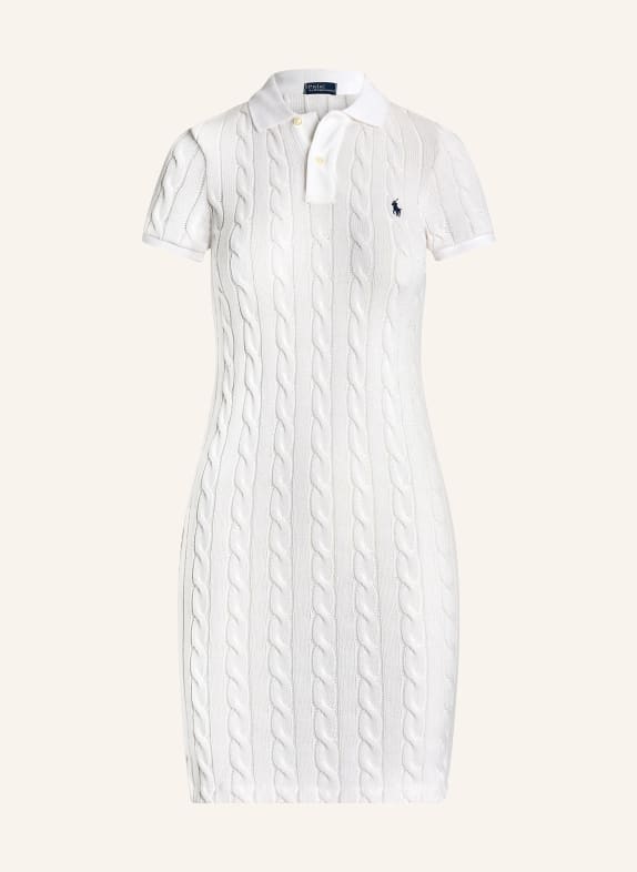 POLO RALPH LAUREN Knit dress WHITE