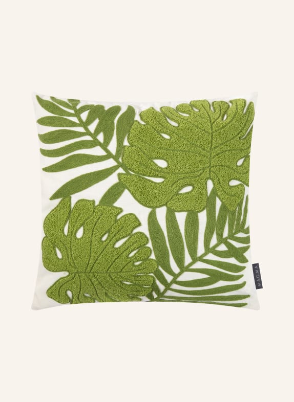 MAGMA Decorative cushion cover ARUBA WHITE/ OLIVE