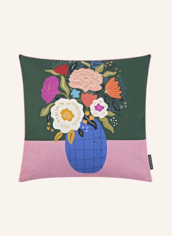 MAGMA Decorative cushion cover GIRASOLE PINK/ GREEN/ BLUE