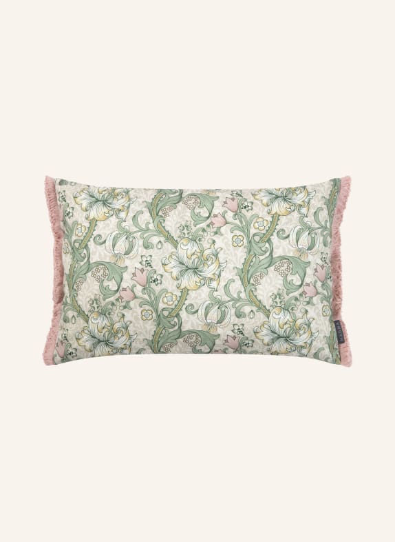 MAGMA Decorative cushion cover GABRIELLE ROSE/ LIGHT GREEN/ WHITE