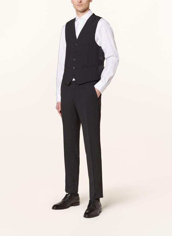 CG - CLUB of GENTS Pakvest CG CARLTON Extra Slim Fit 90 SCHWARZ