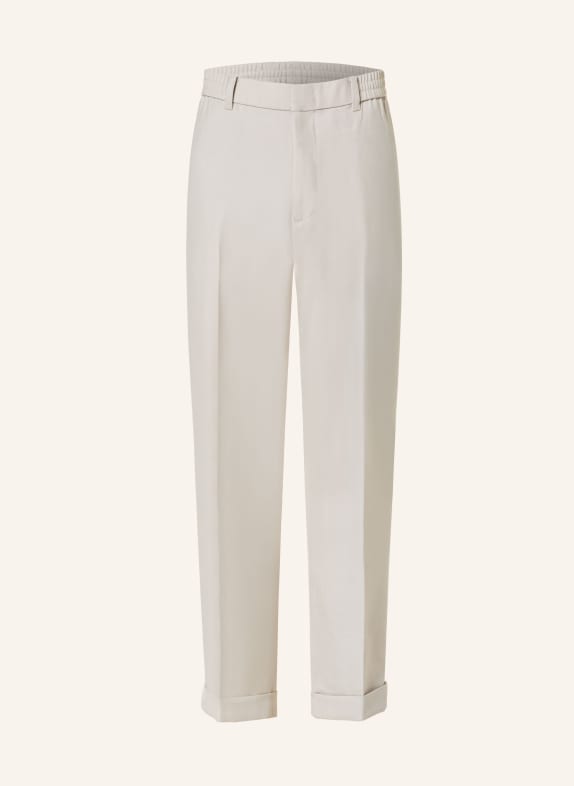 COS Trousers in jogger style relaxed straight fit LIGHT GRAY
