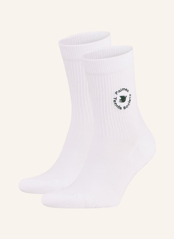 Palmes Sportovní ponožky, 2 páry v balení 062 WHITE