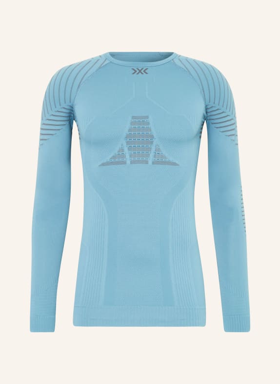 X-BIONIC Functional underwear shirt X-BIONIC® INVENT 4.0 BLUE GRAY